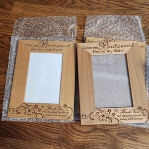 Kate Posh Wedding Bridedmaid Picture Frames